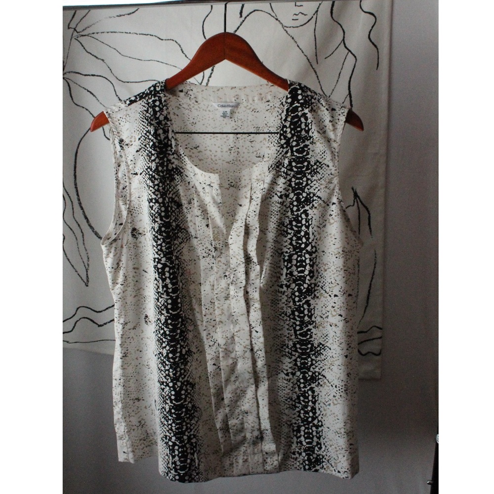 Calvin Klein Snakeskin Tank top